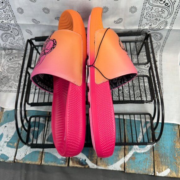 Skechers Snoop Dog Bombay Ape Bombay Pop Slides Sz. 9 Pink/Orange 251090 main image 4